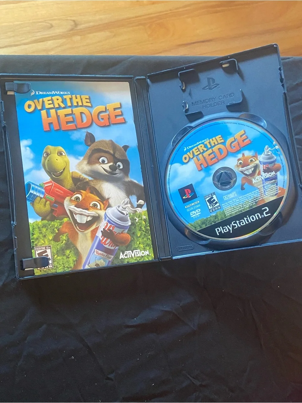 Over the Hedge Activision PlayStation 2 Game Case - Blue, Orange, Green